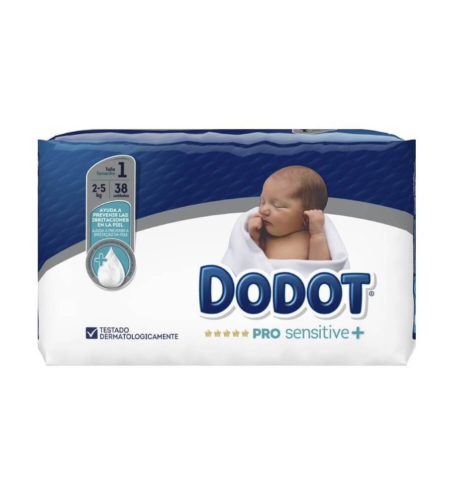 Dodot Sensitive Extra Talla 5+ 2x48 uds  Pañales dodot, Pañales bebe,  Cambio de pañal